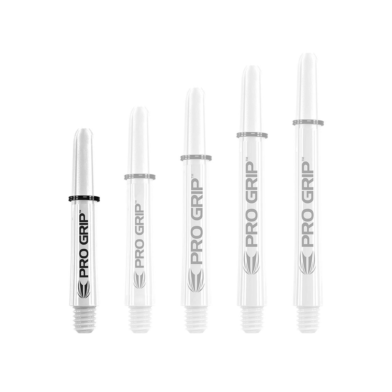 Target Pro Grip Shafts - 3 Sets - White 34MM