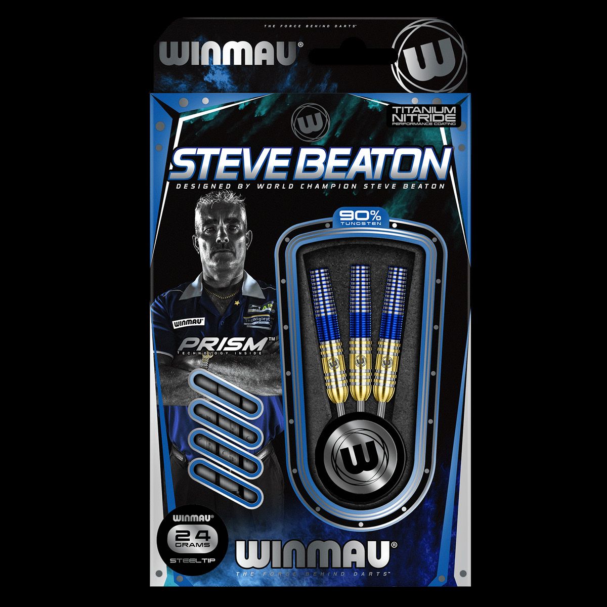 WINMAU Steve Beaton 24 gram 90% Tungsten alloy