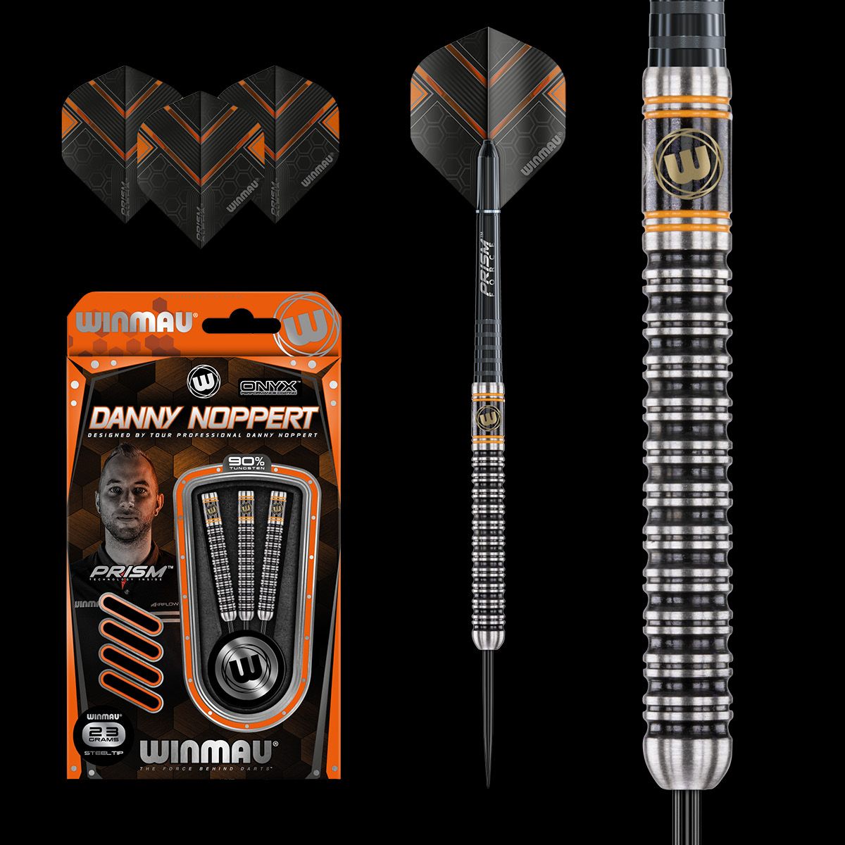 WINMAU Danny Noppert 23 gram 90% Tungsten alloy