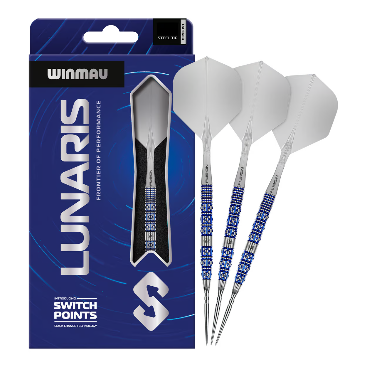 Winmau Lunaris Tapered Switch Point Steeldarts 24G
