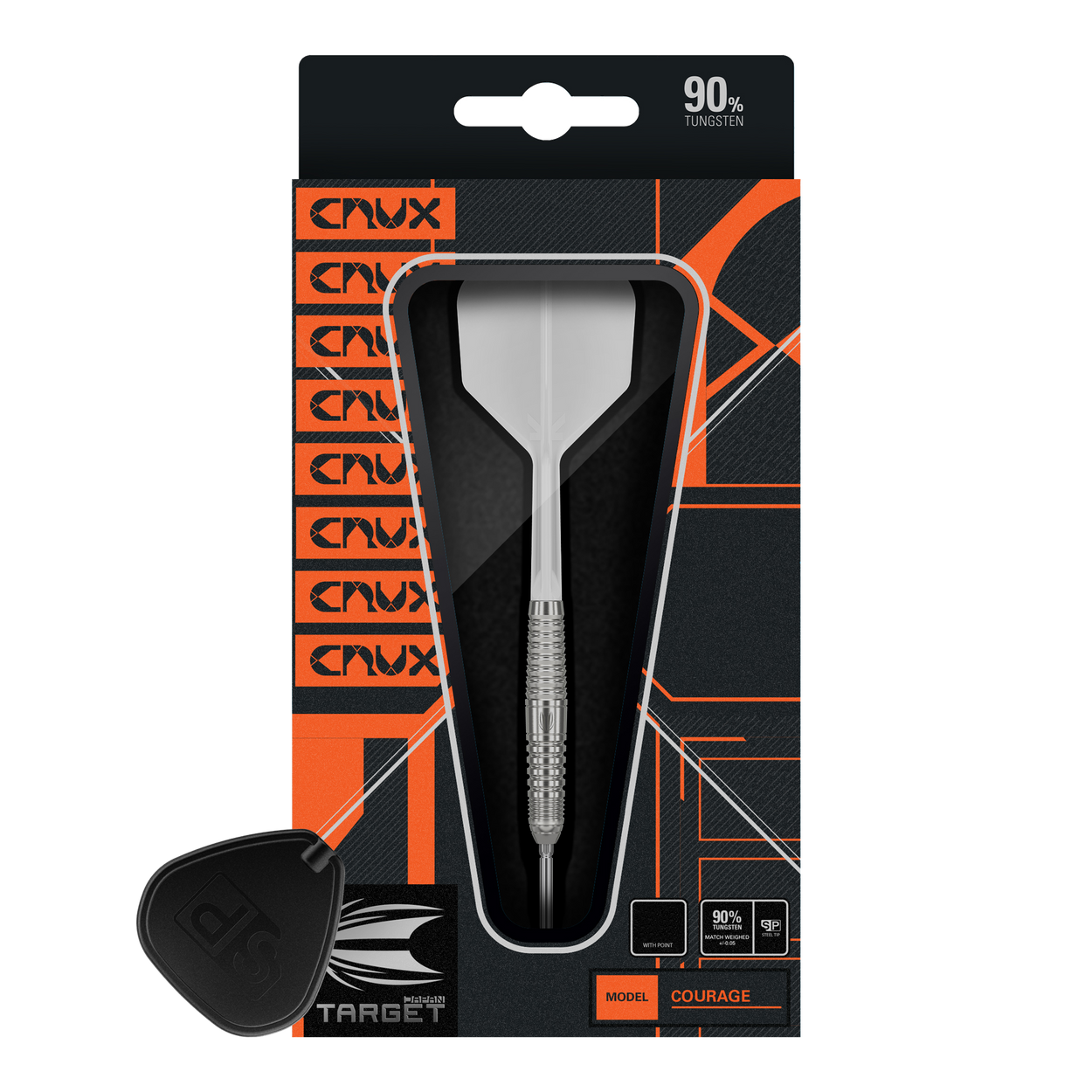 Target Crux Japan Courage Swiss Point Steeldarts - 22g