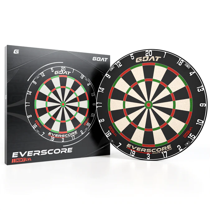 XQMax logo Goat - Everscore Dartboard - African Sisal - Professional