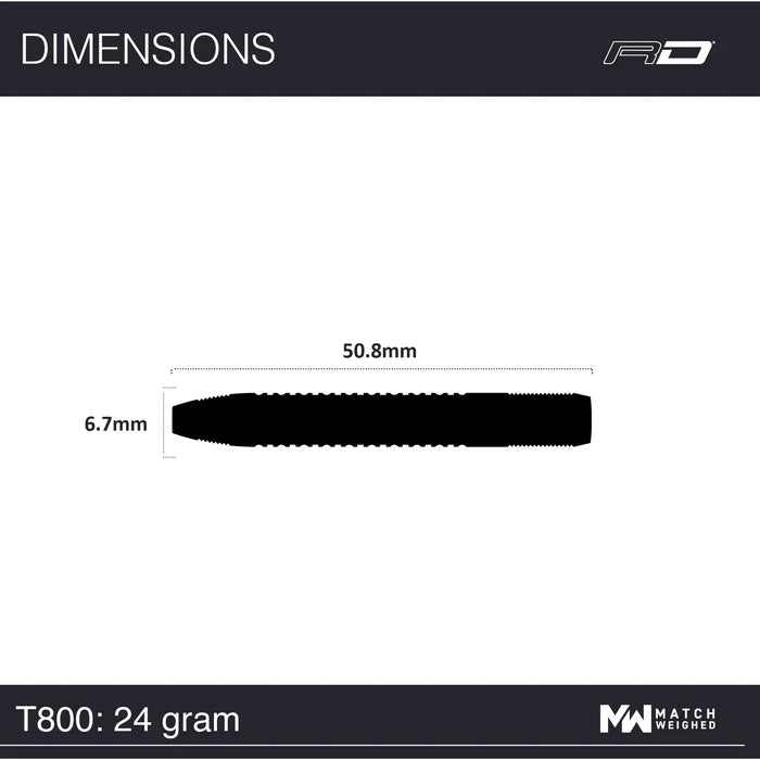 Red Dragon Darts T-800 26G