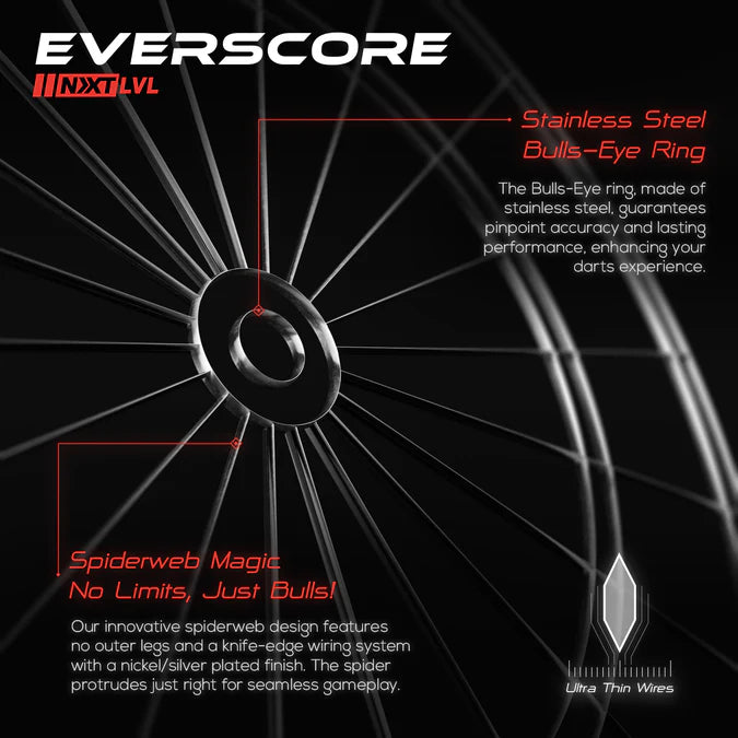 XQMax logo Goat - Everscore Dartboard - African Sisal - Professional