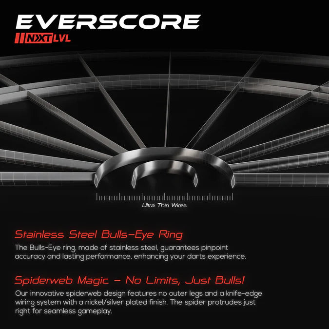 XQMax logo Goat - Everscore Dartboard - African Sisal - Professional