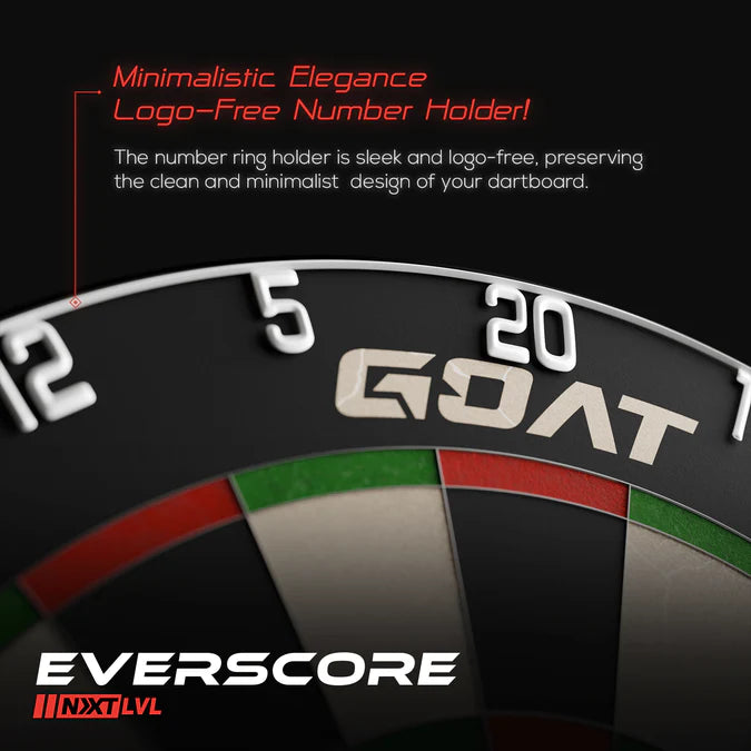 XQMax logo Goat - Everscore Dartboard - African Sisal - Professional