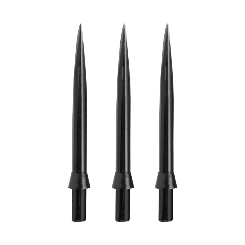 RED DRAGON SPECIALIST DART POINTS - BLACK STANDARD 32MM WITH BLACK TRIDENT