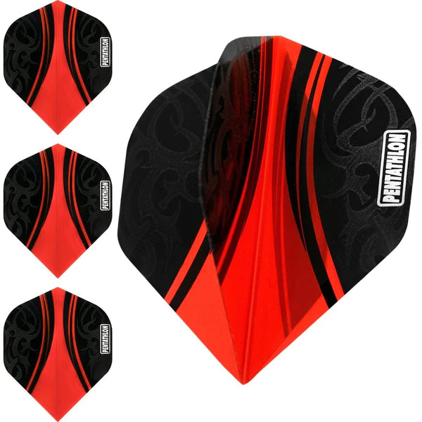 Pentathlon - Pentathlon Colour Plus Dart Flights - Extra Strong - Std