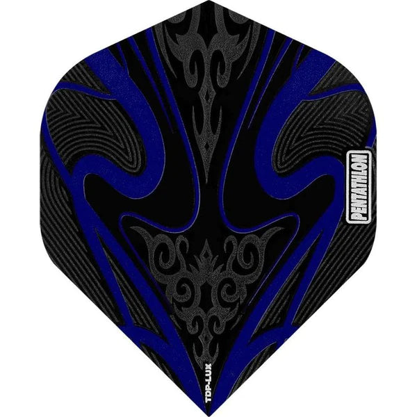 Pentathlon - Pentathlon TDP-Lux Dart Flights - Black Series - No2 - Std