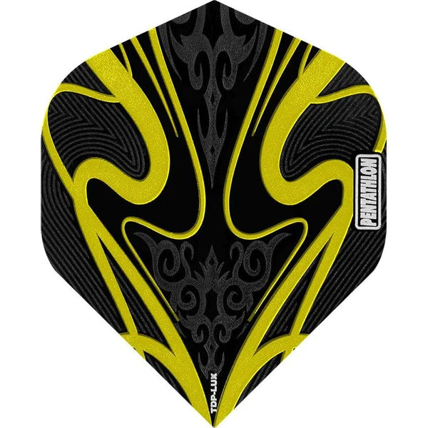 Pentathlon - Pentathlon TDP-Lux Dart Flights - Black Series - No2 - Std