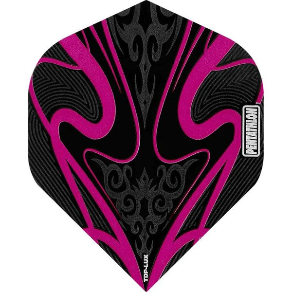 Pentathlon - Pentathlon TDP-Lux Dart Flights - Black Series - No2 - Std