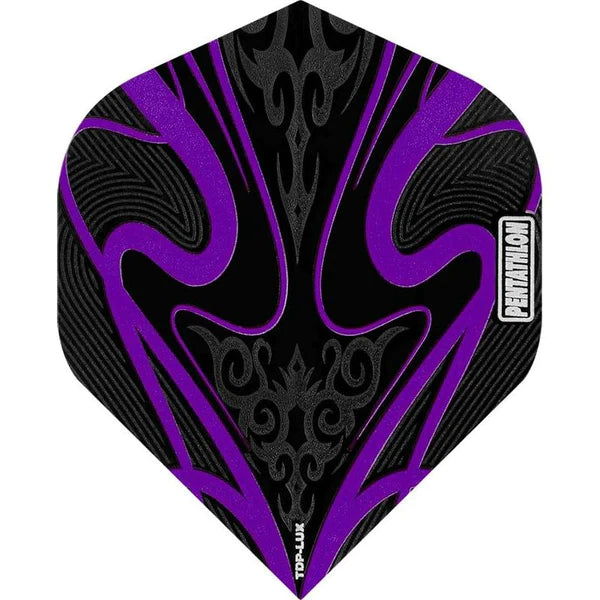 Pentathlon - Pentathlon TDP-Lux Dart Flights - Black Series - No2 - Std
