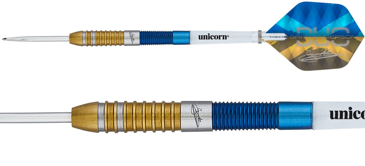 Unicorn Gary Anderson Duo 90% Steeldarts 23g