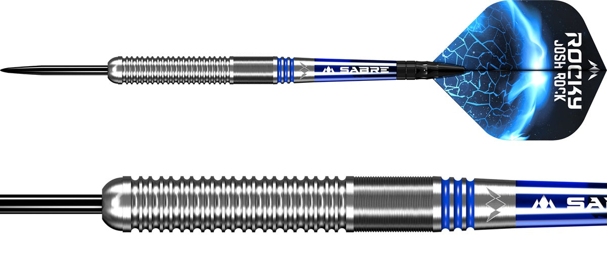 Mission Josh Rock Silver & Blue 80% Steeldarts 23G gram Steeldarts
