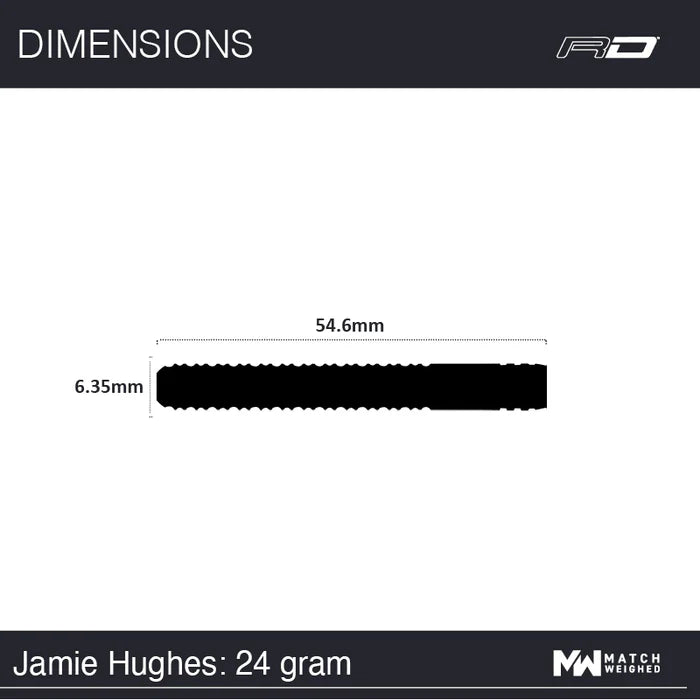 Red Dragon Darts Jamie Hughes 24G