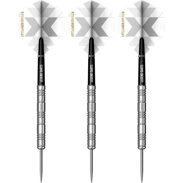 Legend Darts - Steel Tip - 90% Tungsten - Pro Series - V20 - Ringed 22G