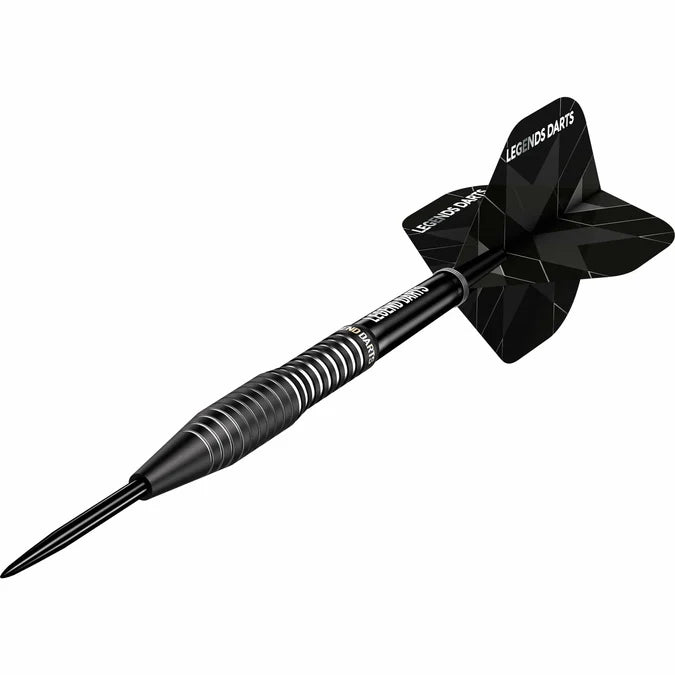 Legend Darts - Steel Tip - Revolution Series - B04 - Black - Torpedo 24G