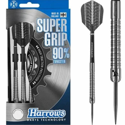 Harrows Supergrip Darts - Steel Tip 6.3mm 50.1mm