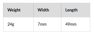 MISSION NIGHTFALL DARTS - STEEL TIP - M2 - STRAIGHT RING 24G