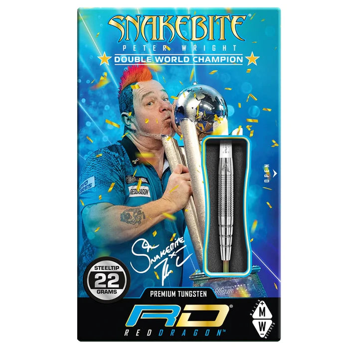 RED DRAGON DARTS PETER WRIGHT PL15 22G
