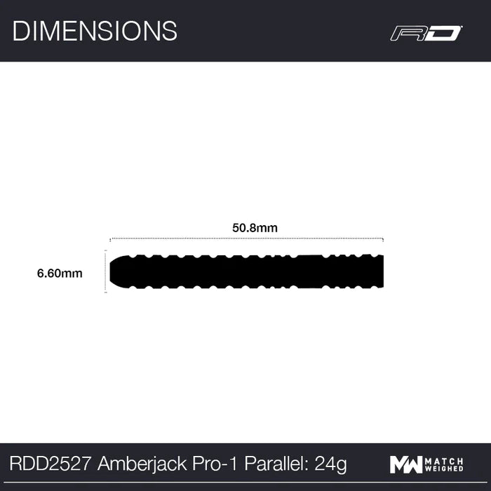 RED DRAGON DARTS AMBERJACK PRO 1 24G