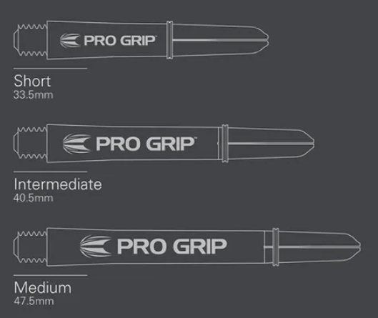 TARGET Pro Grip Colour Multi Pack (3 Sets) SHORT 34MM