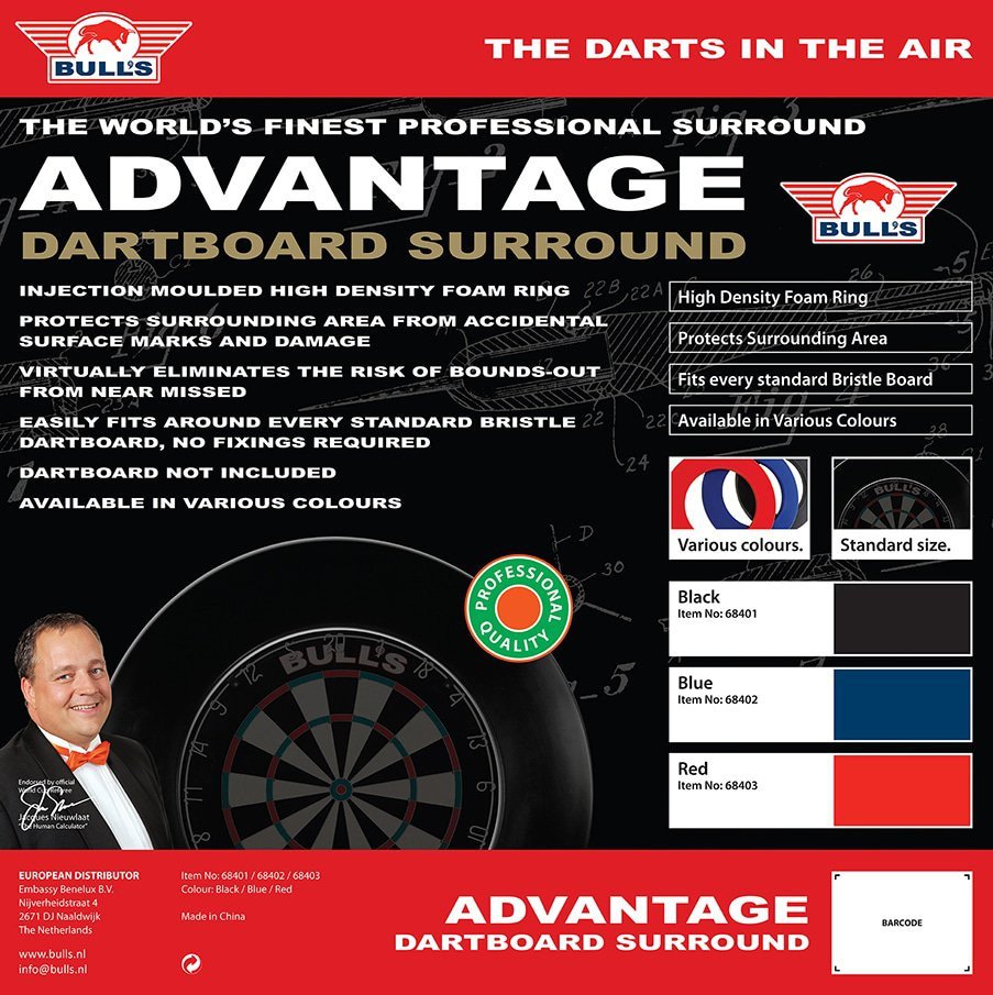 Bull's Advantage Surround Black