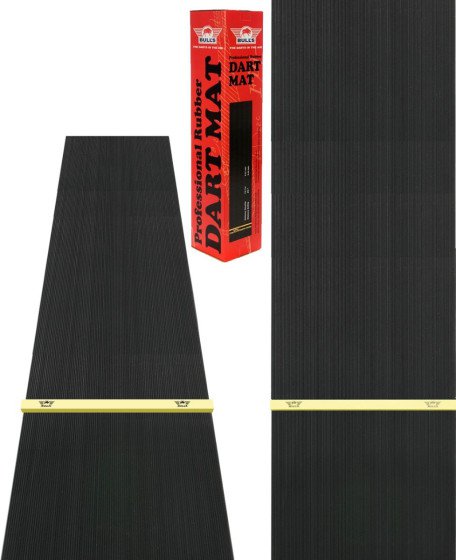 Bull's Rubber dart mat + oche 300x90 cm