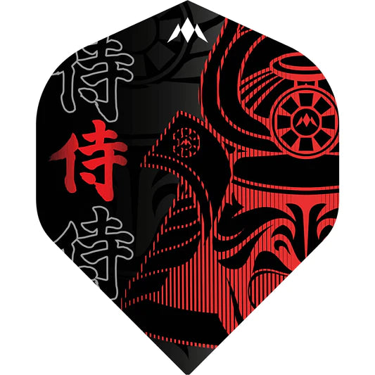 Mission - Mission Solo Dart Flights - Std - No2 - Samurai II - Red