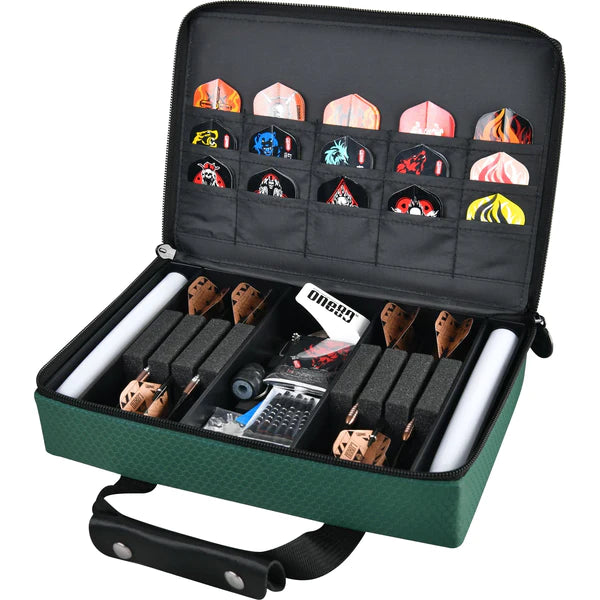 One80 Master D-Box Dart Case - Strong & Solid GREY