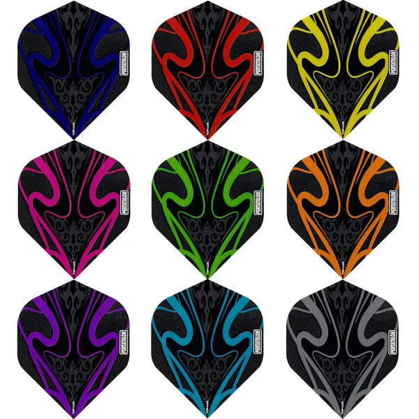 Pentathlon - Pentathlon TDP-Lux Dart Flights - Black Series - No2 - Std