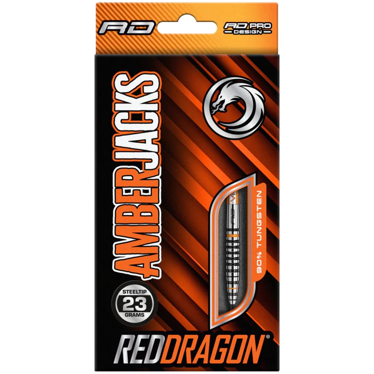 Red Dragon Amberjack 14 90% Steel Tip Darts 23G