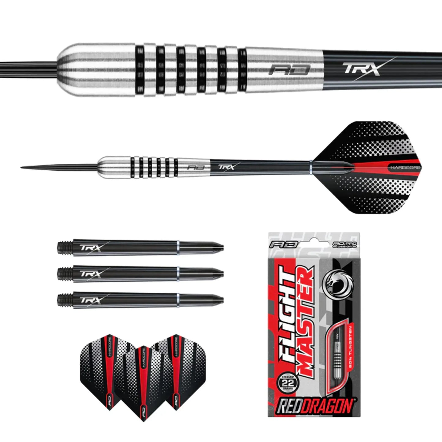 Red Dragon Torpedo 80% Steel Tip Darts 26G