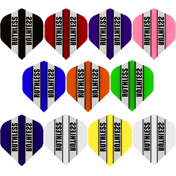 Ruthless - Ruthless - Clear Panel - Dart Flights - 100 Micron - No2 - Std