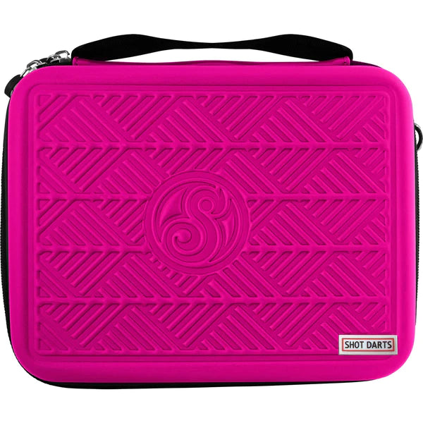 Shot - Shot Mega Tactical Dart Wallet - Strong EVA Material PINK