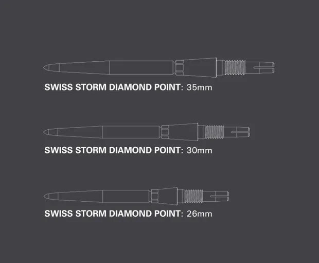 SWISS STORM DIAMOND GOLD 30MM