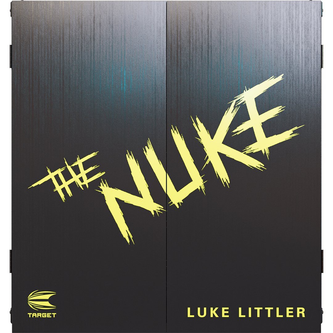 Target Luke Littler Dart Board Cabinet Set