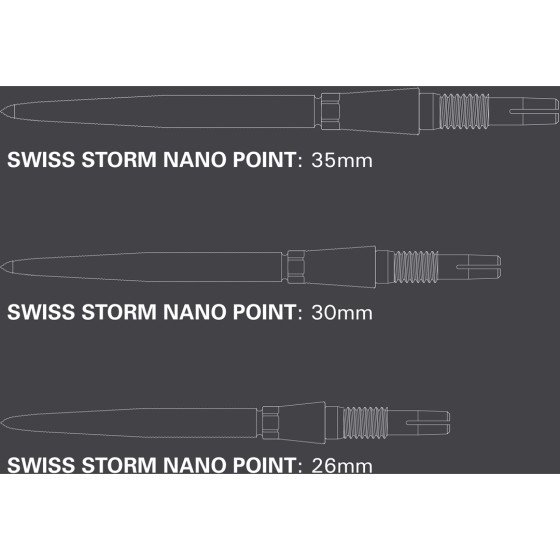 Target Swiss Points Nano Grip SILVER 30MM