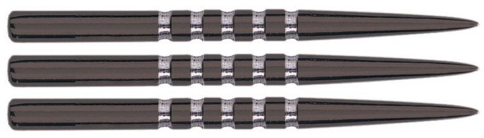 Unicorn Needle Grip Points Black 38mm