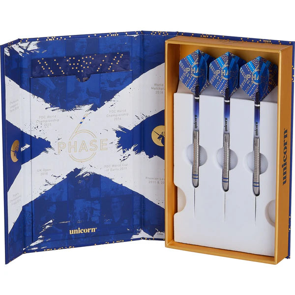 Unicorn Gary Anderson Darts - Steel Tip - World Champion - Phase 6 24G