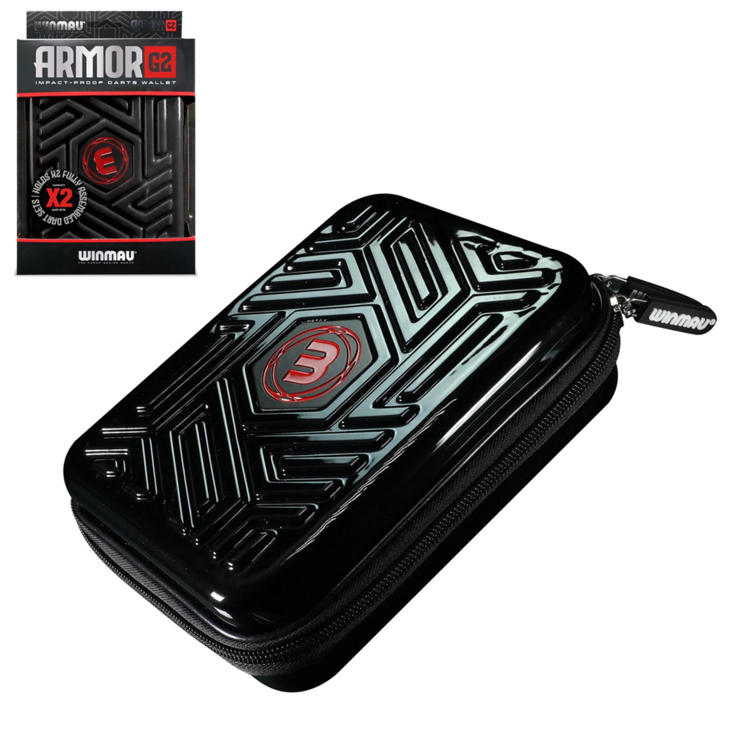 Winmau Armor G2 Black Dart Case