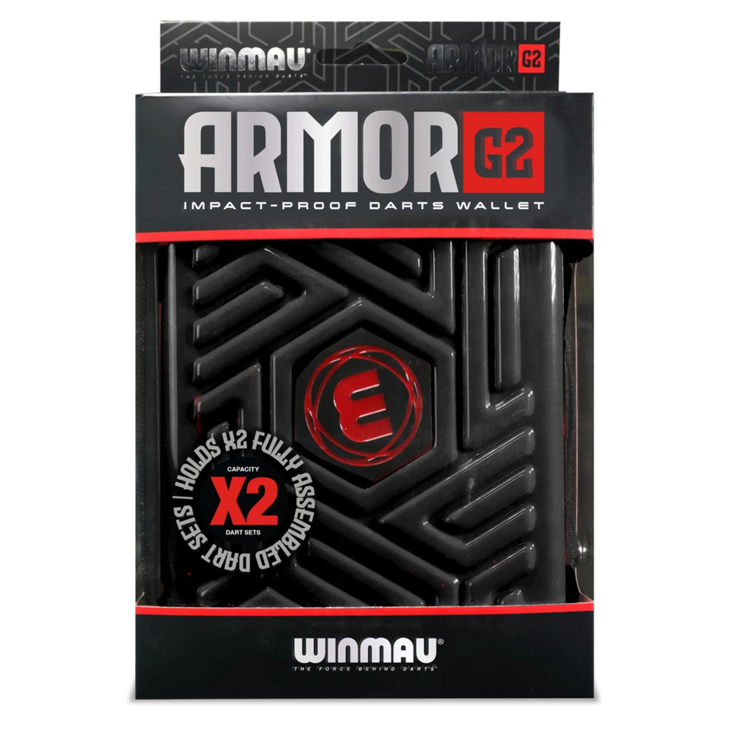 Winmau Armor G2 Black Dart Case