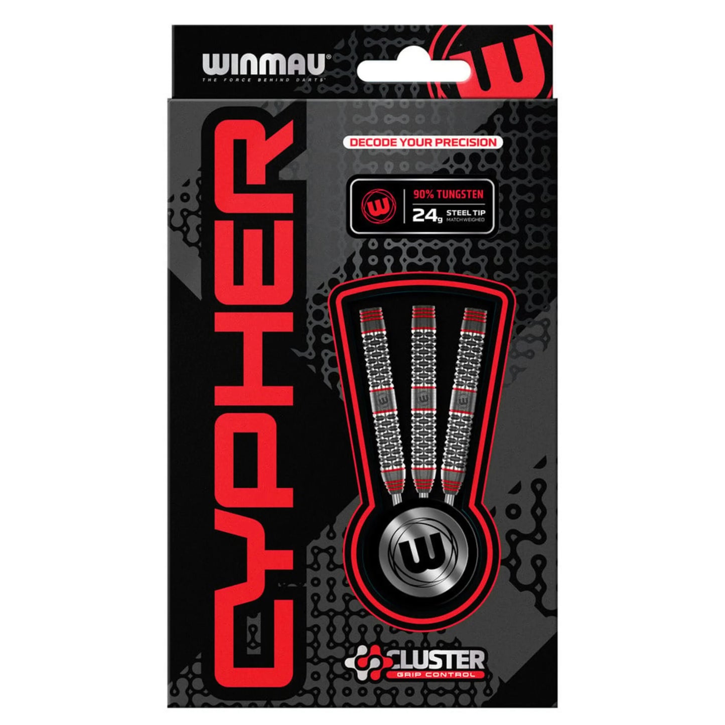 Winmau Cypher 90% Steel Tip Darts 22G