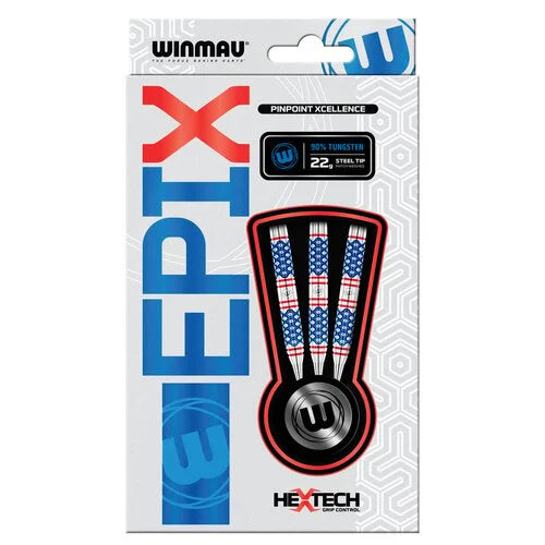 Winmau Epix 90% Steel Tip Darts 24G