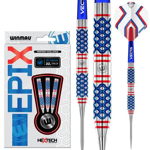 Winmau Epix 90% Steel Tip Darts 24G