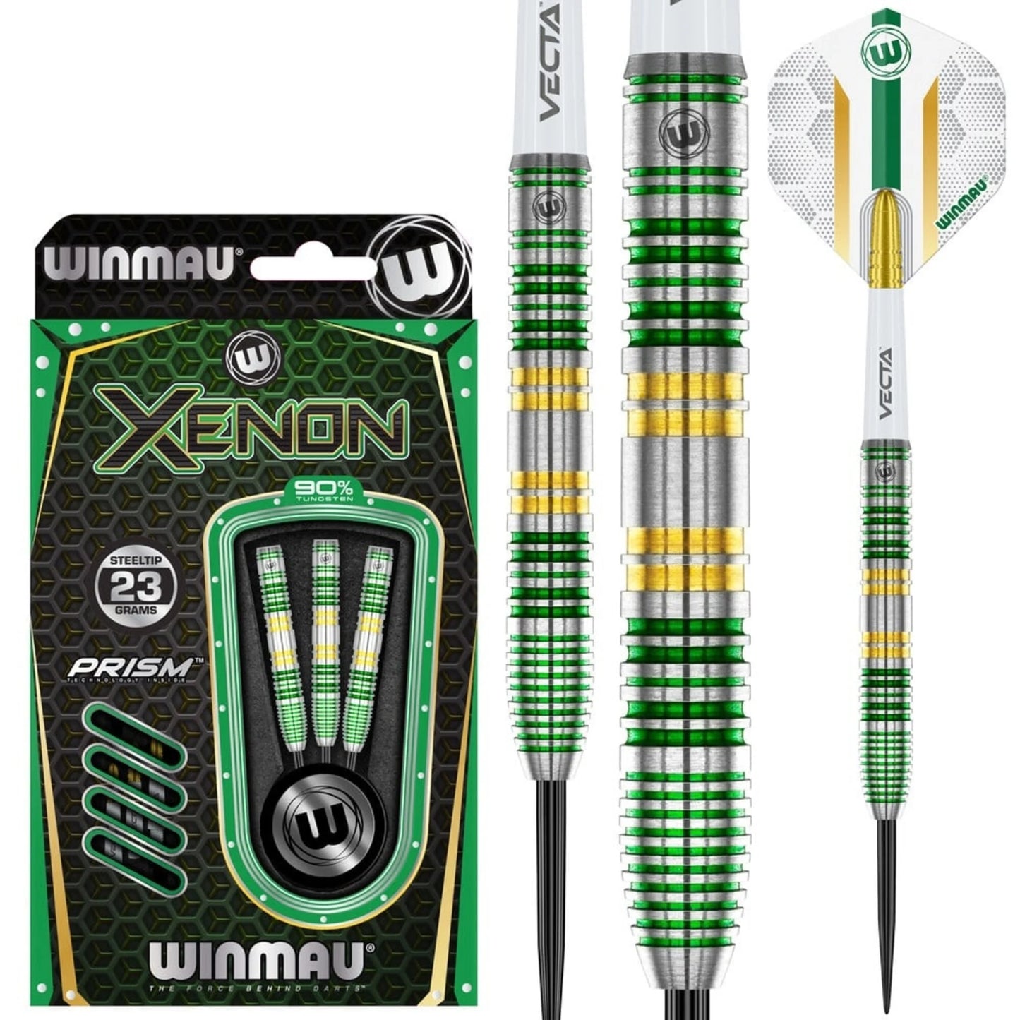 Winmau Xenon 90% Steel Tip Darts 23G
