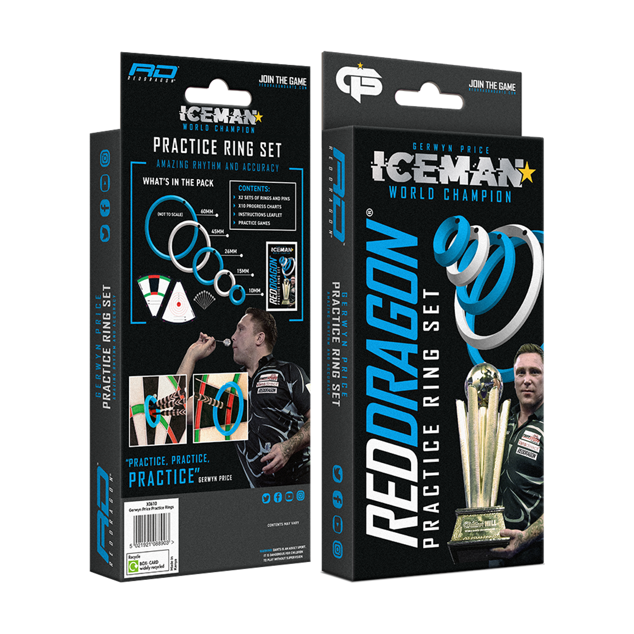 Red Dragon Gerwyn Price Practice Rings