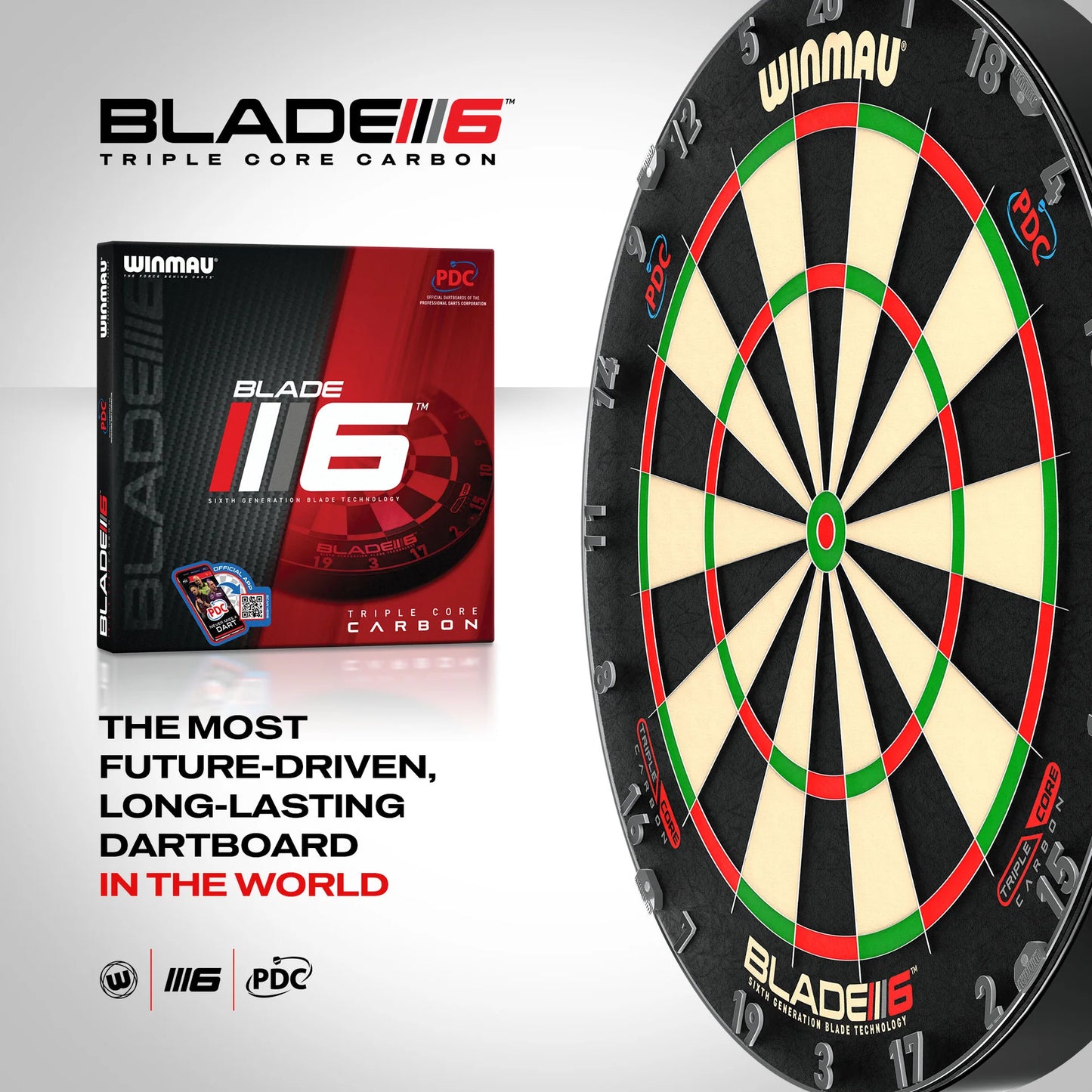 Winmau Blade 6 Triple Core Dartboard