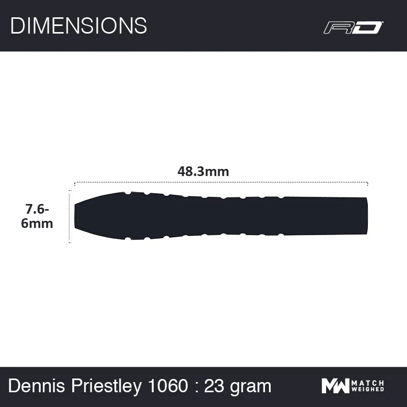 Winmau Dennis Priestley 23G