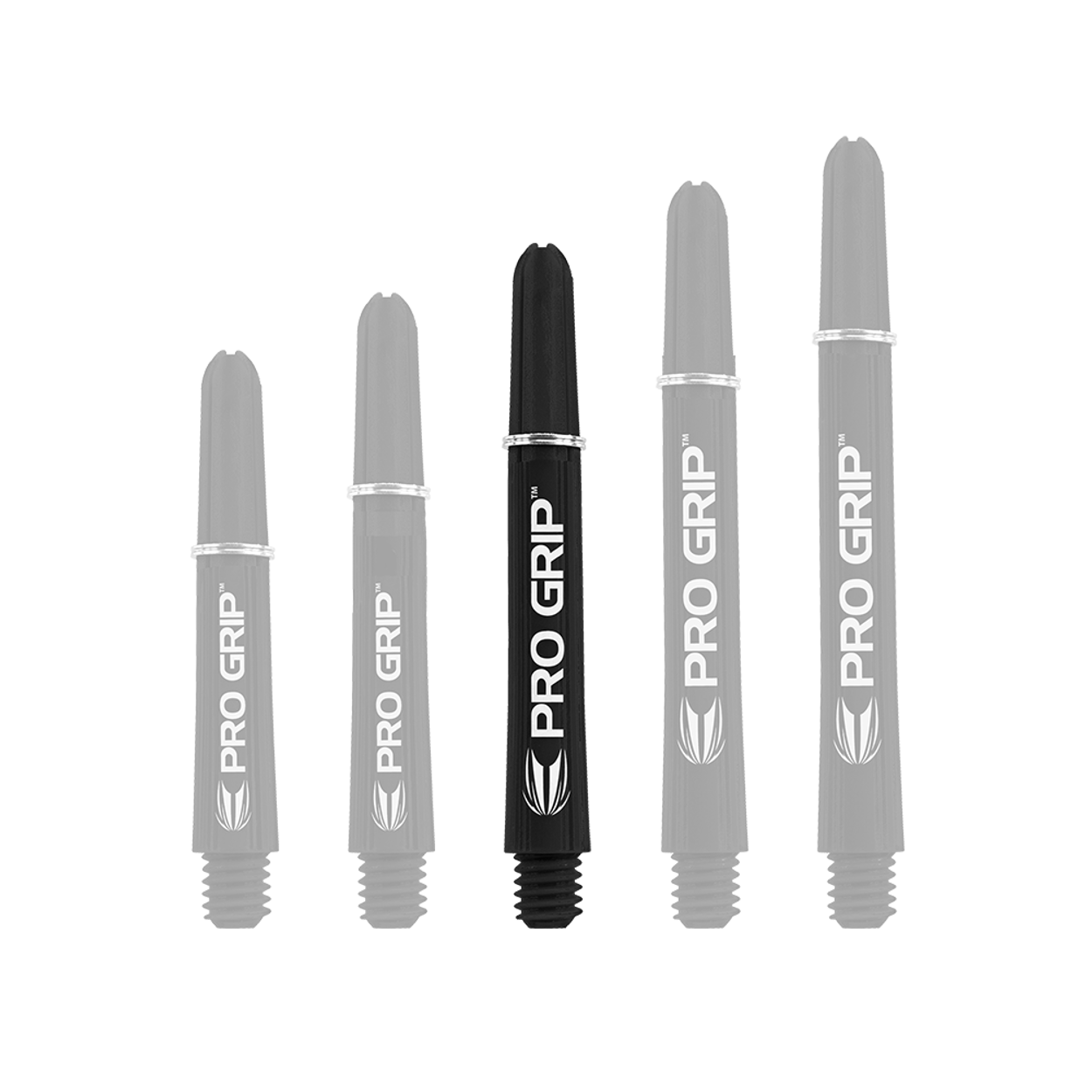 Target Pro Grip Shafts - 3 Sets - Black 41MM